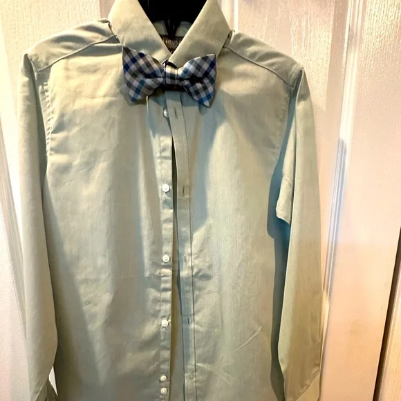 Van Heusen | Shirts & Tops | Boys Mint Green Dress Shirt With Bow Tie | Poshmark Van Heusen | Shirts & Tops | Boys Mint Green Dress Shirt With Bow Tie | Poshmark